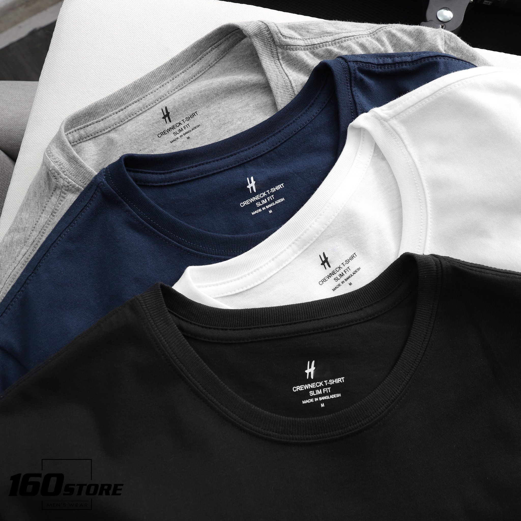 Áo thun H.M Basic crew tee