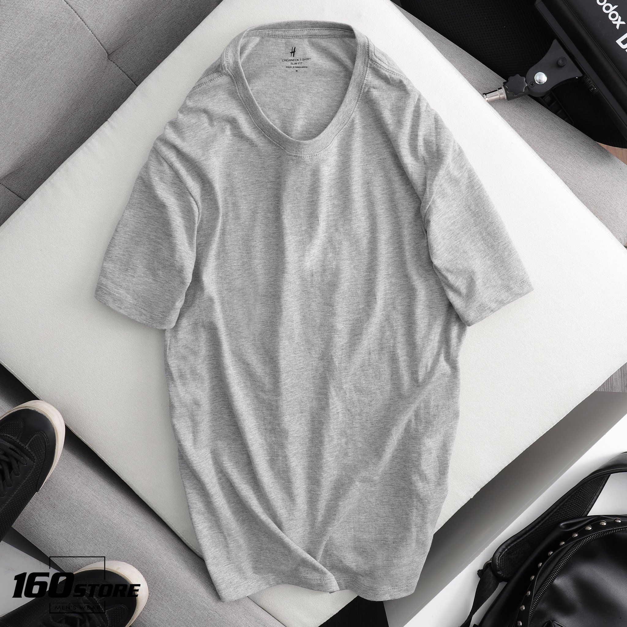 Áo thun H.M Basic crew tee