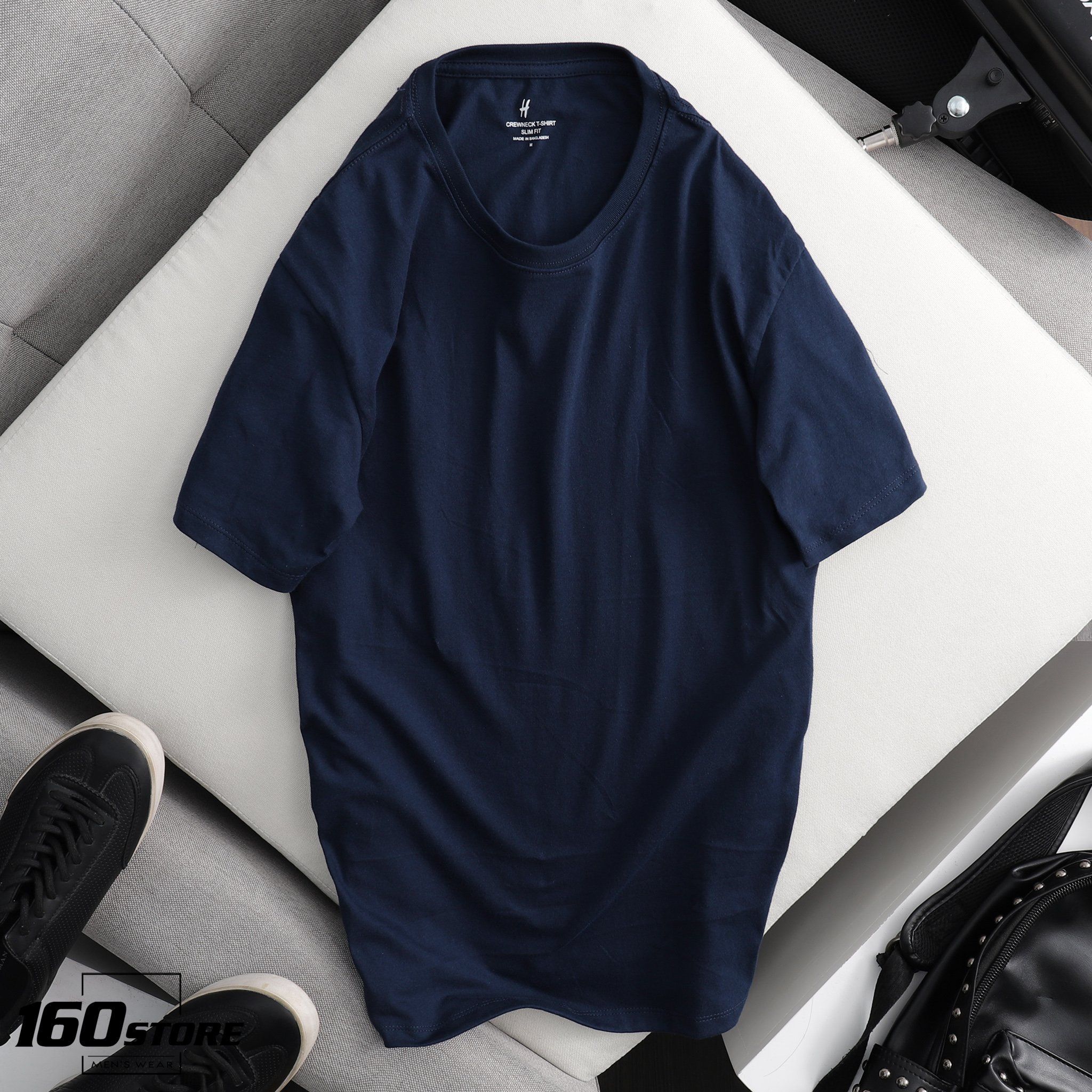 Áo thun H.M Basic crew tee