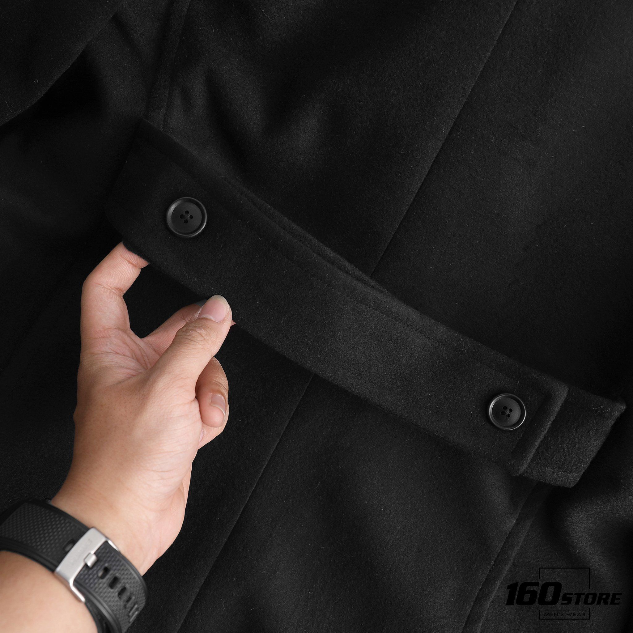 Áo khoác MASCUS Wool Peacoat