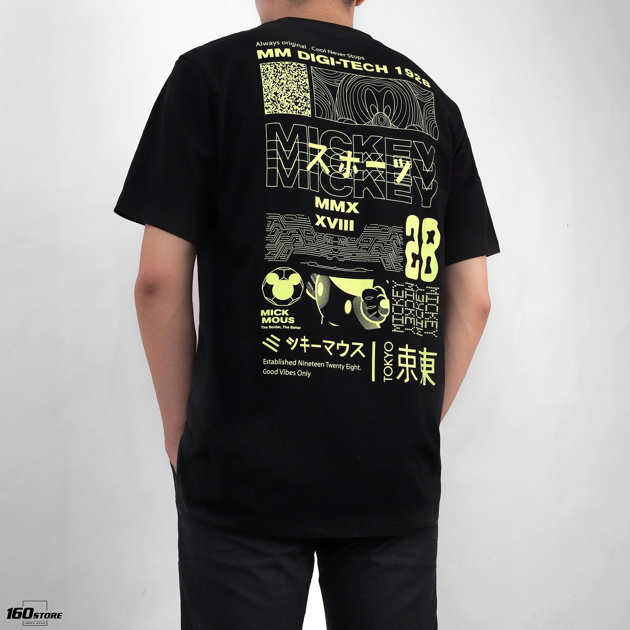 Áo thun P.B x M.Mouse Printed