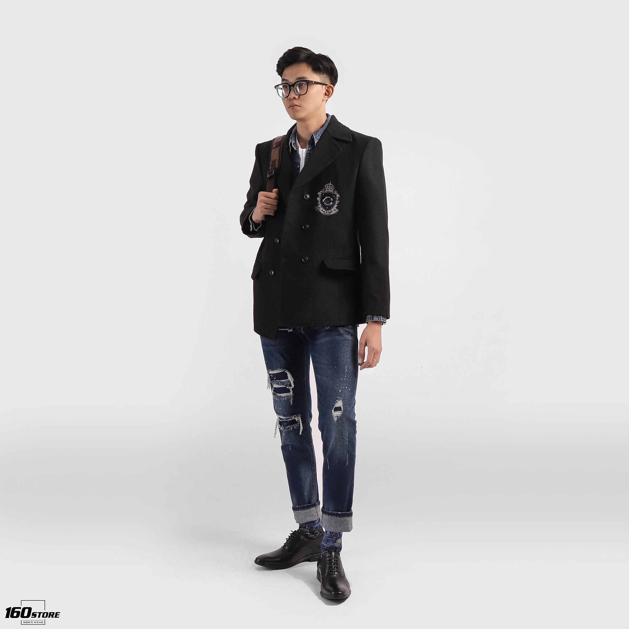 Áo khoác MASCUS Wool Peacoat