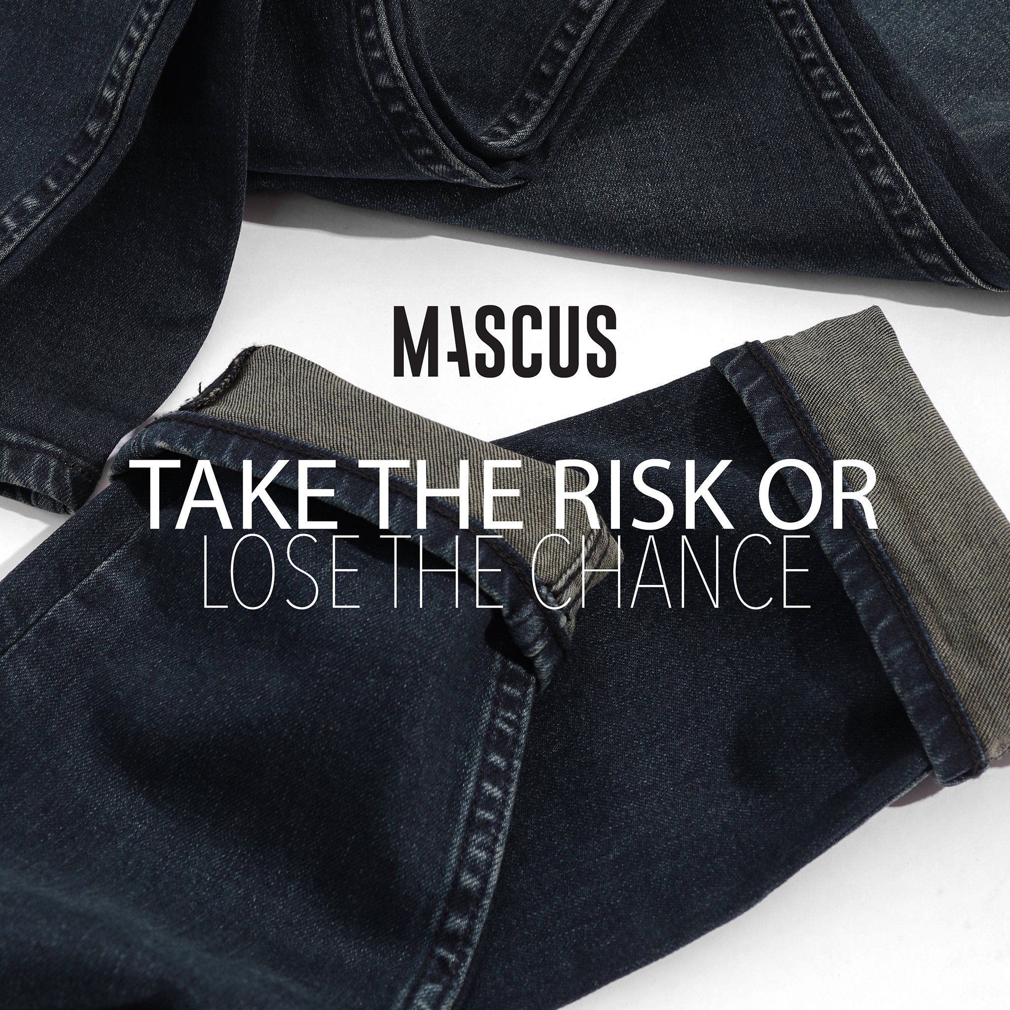 Quần jeans MASCUS dark blue slim