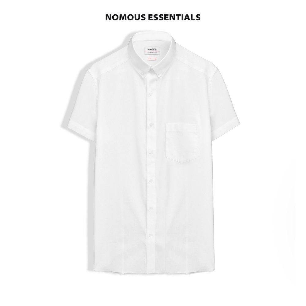 Áo sơmi NOMOUS ESSENTIALS white slim (TN)