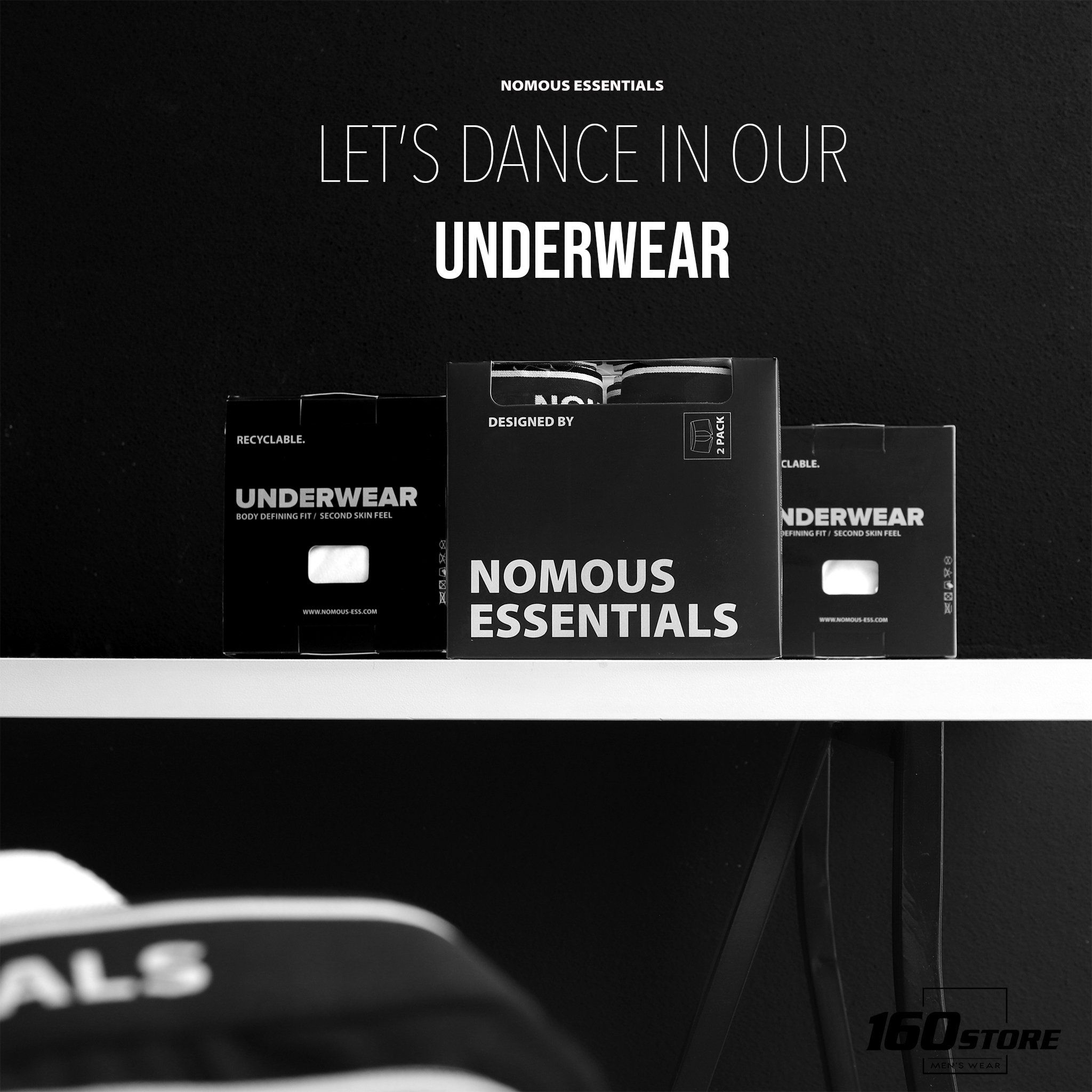 Boxer NOMOUS ESSENTIALS features classic