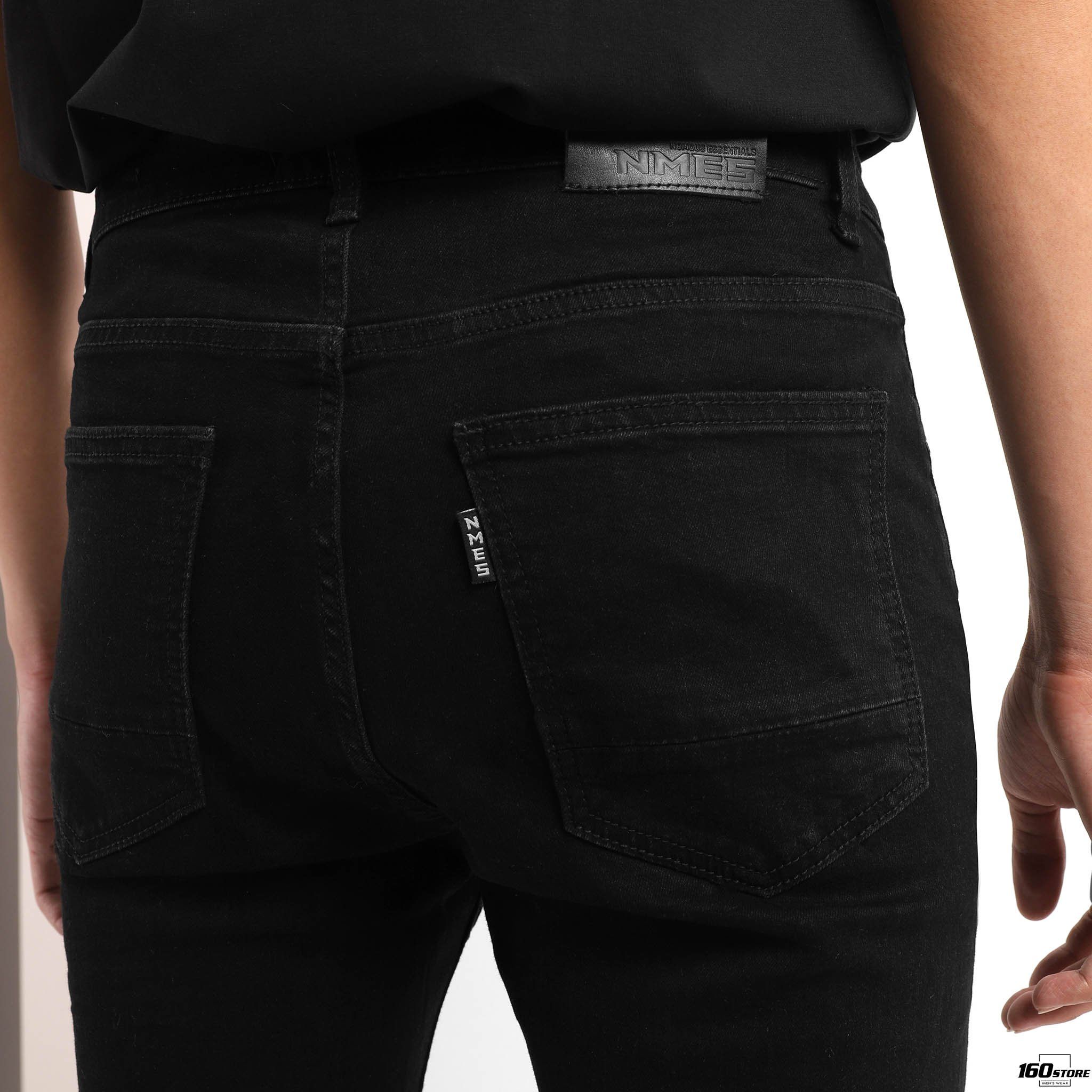 Quần jeans NOMOUS ESSENTIALS black skinny