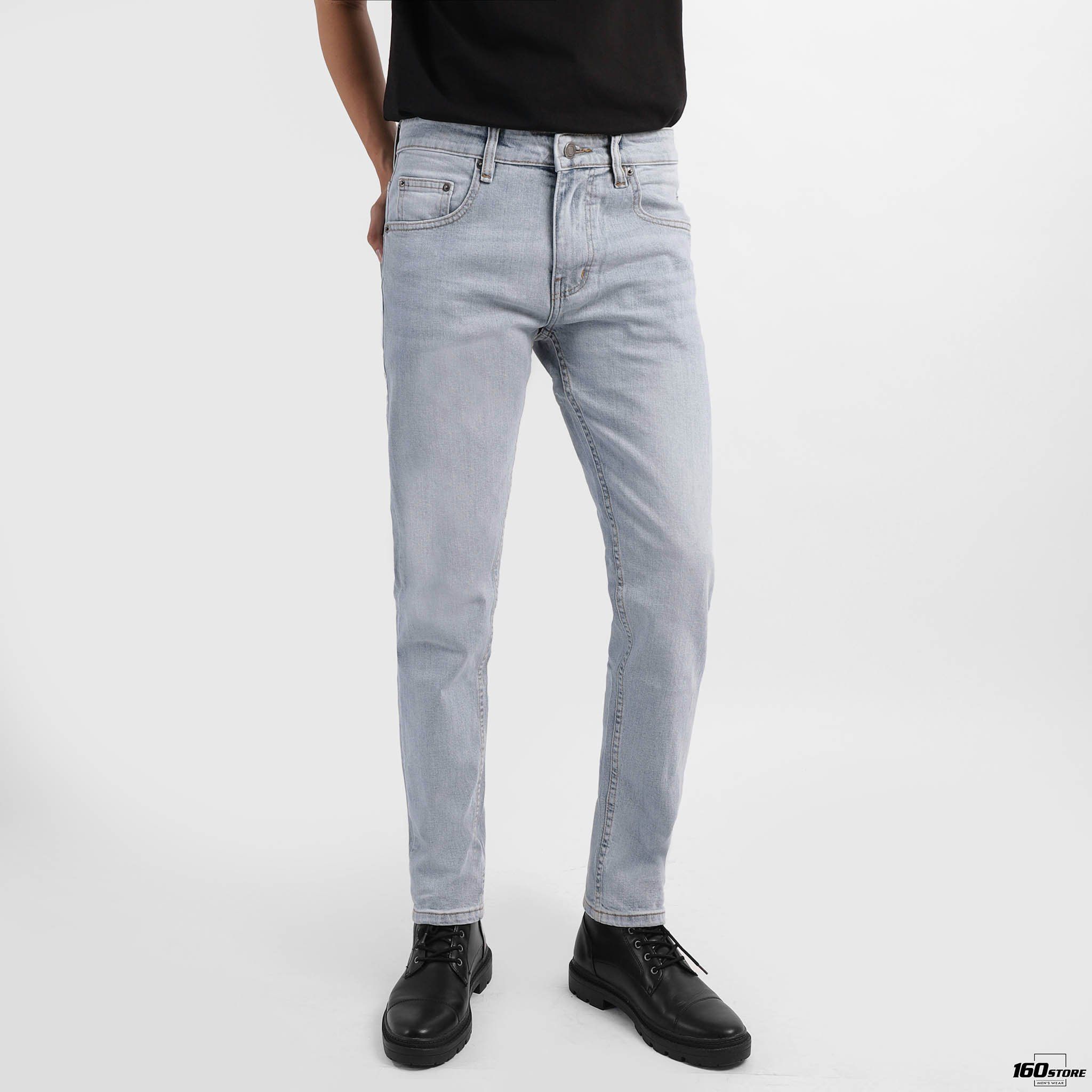 Quần jeans P.B light blue Comfort