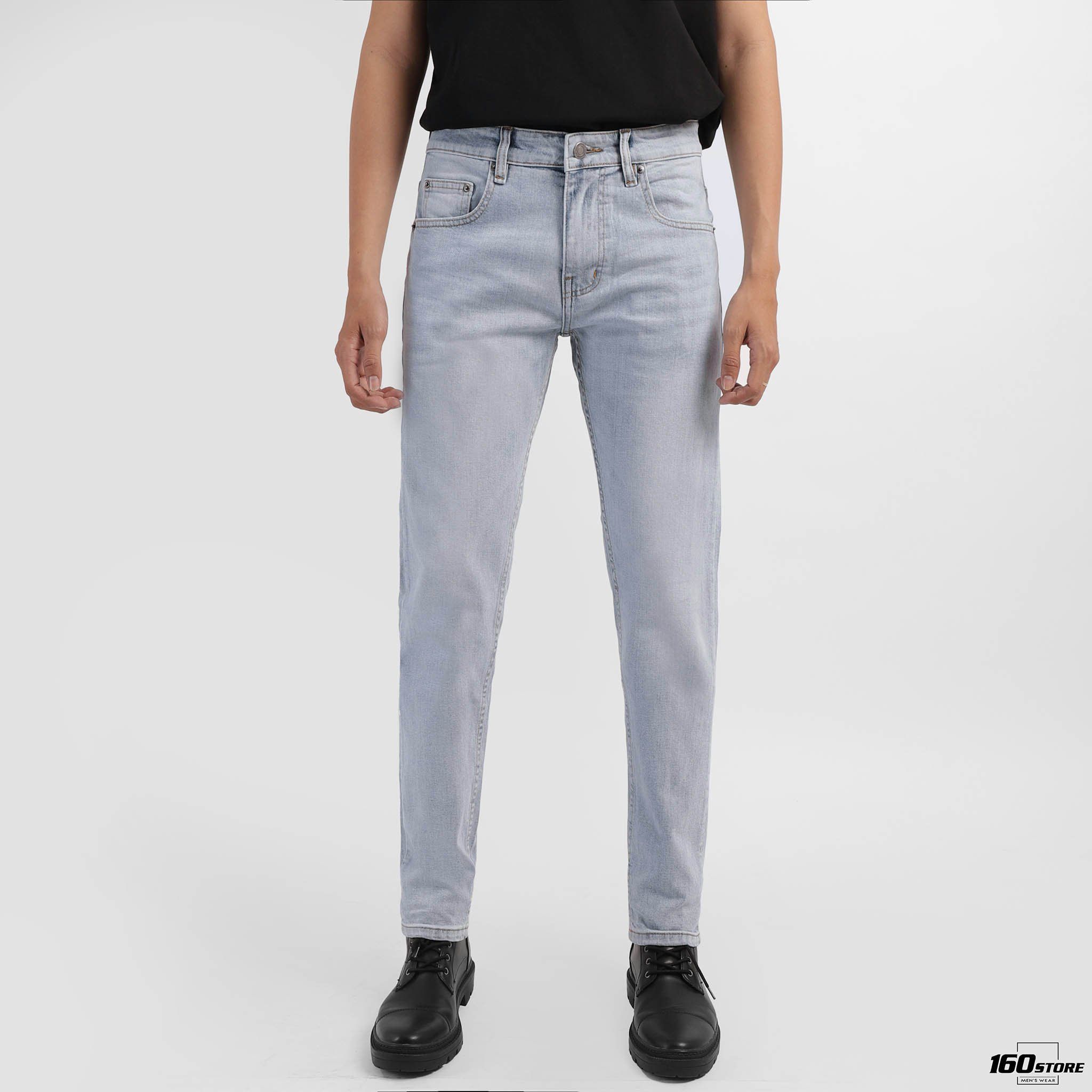 Quần jeans P.B light blue Comfort