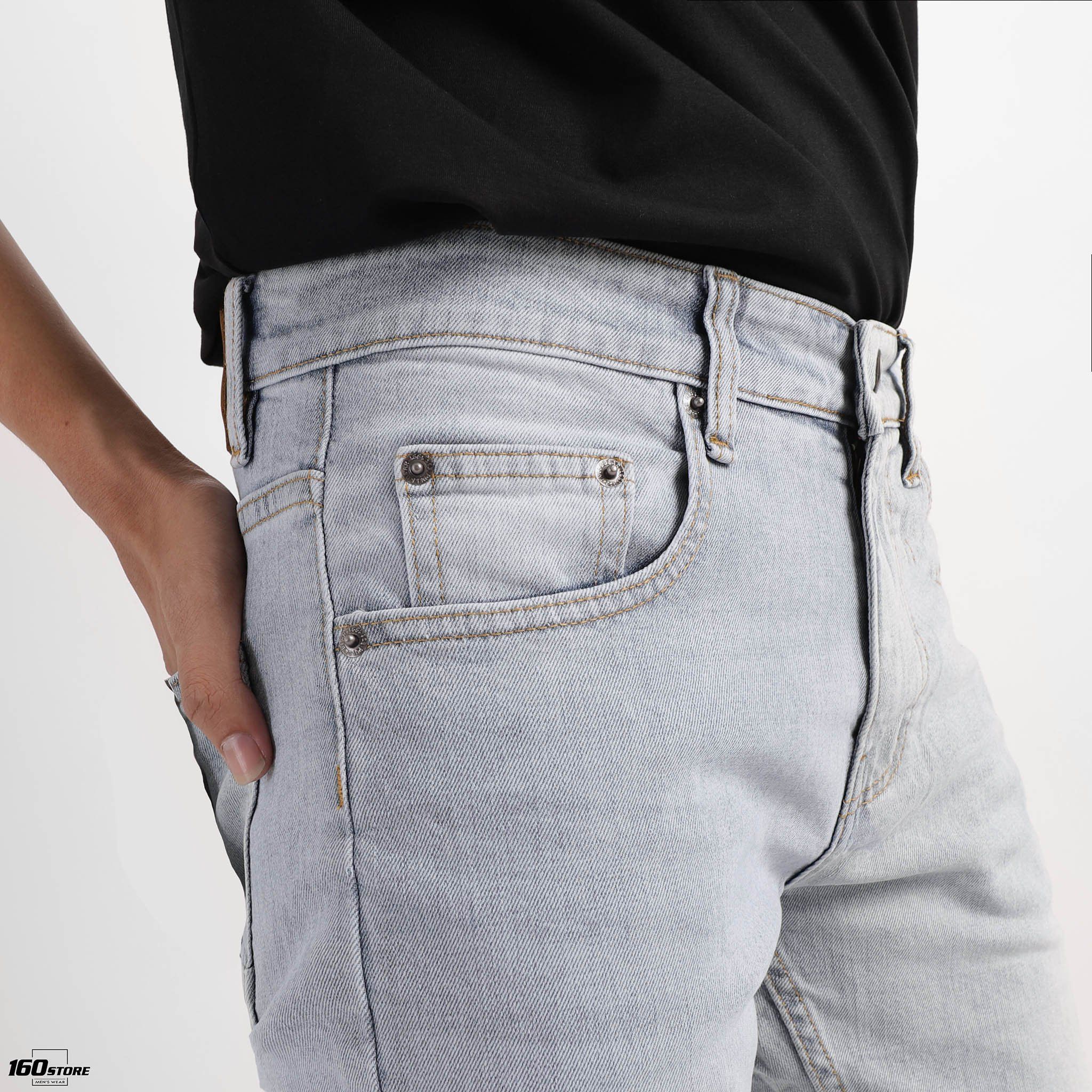 Quần jeans P.B light blue Comfort