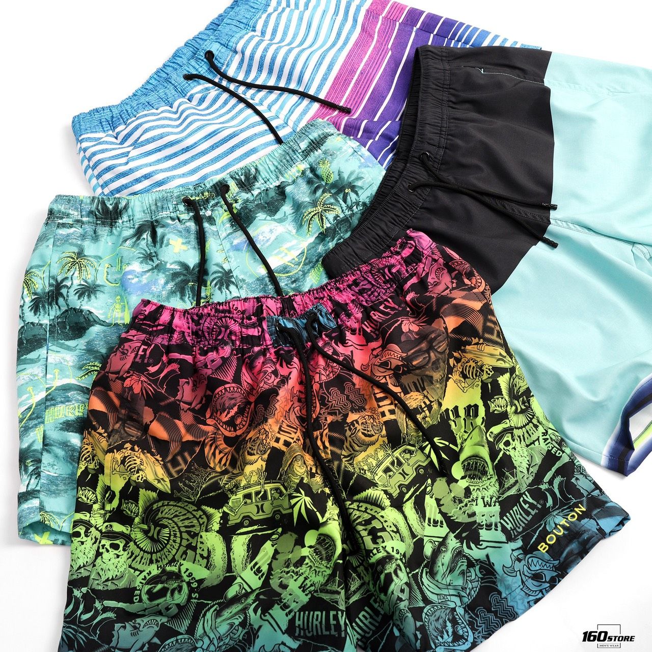 Quần short biển BOUTON ss21
