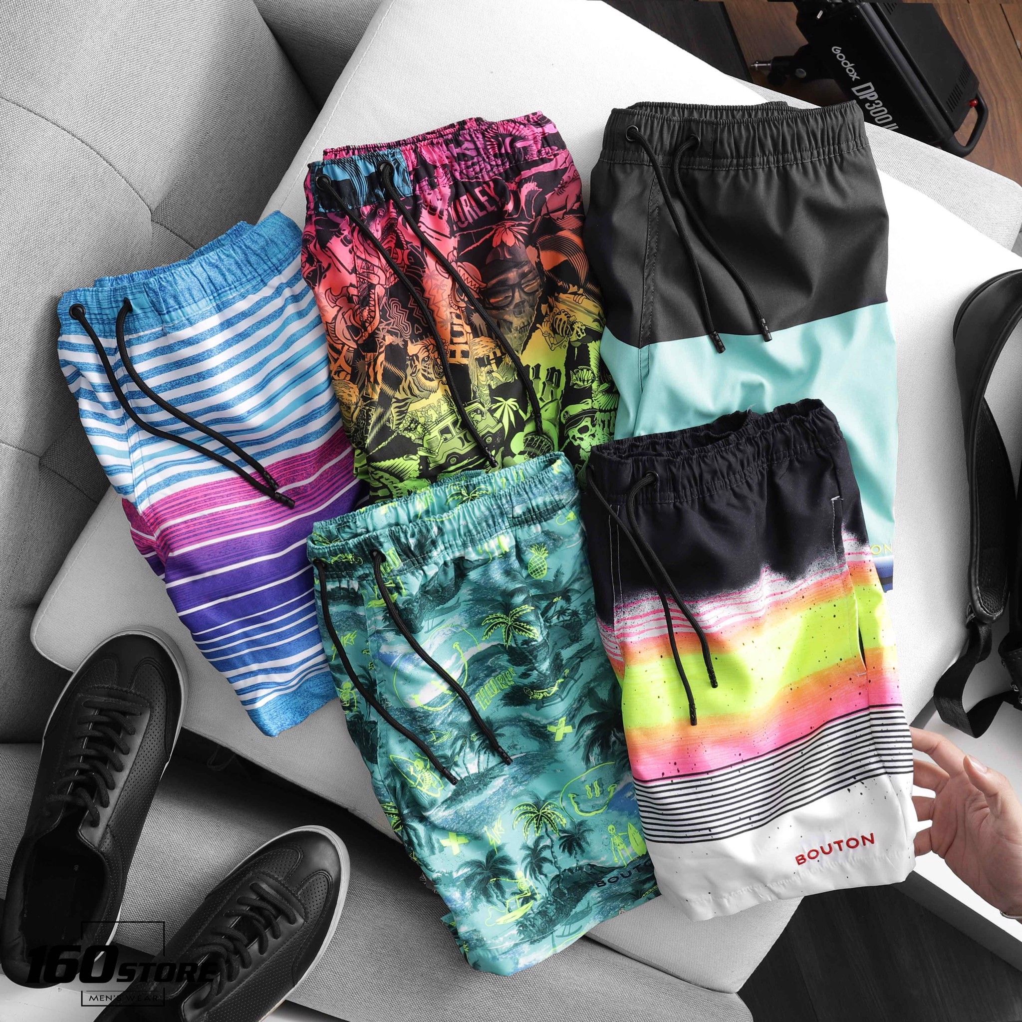 Quần short biển BOUTON ss21