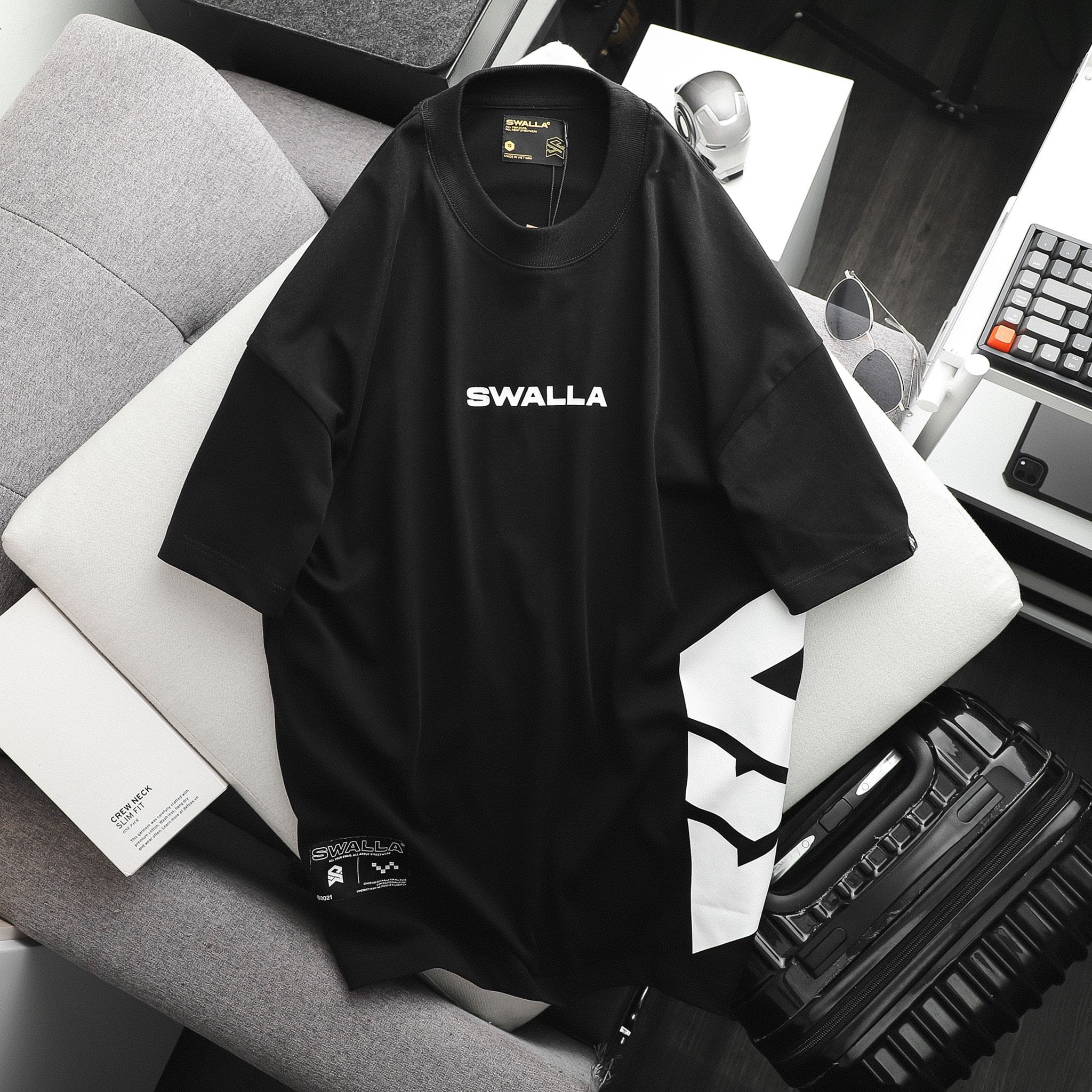 Áo thun SWALLA W BIG LOGO