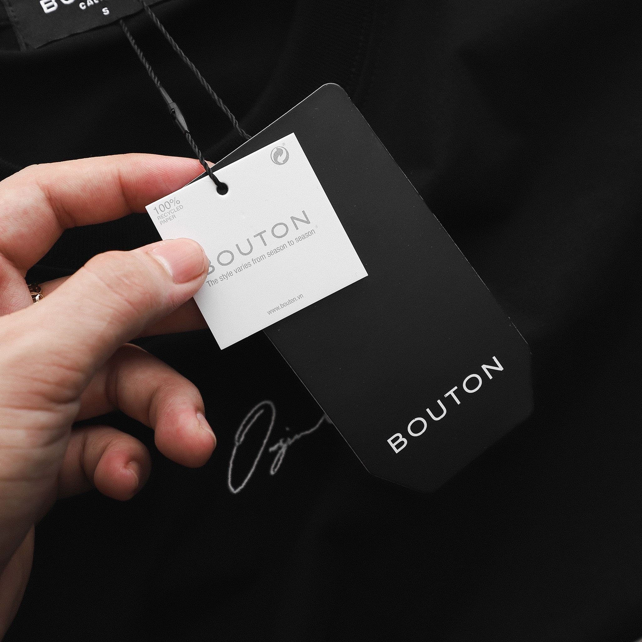 Áo thun BOUTON Original Signature oversize
