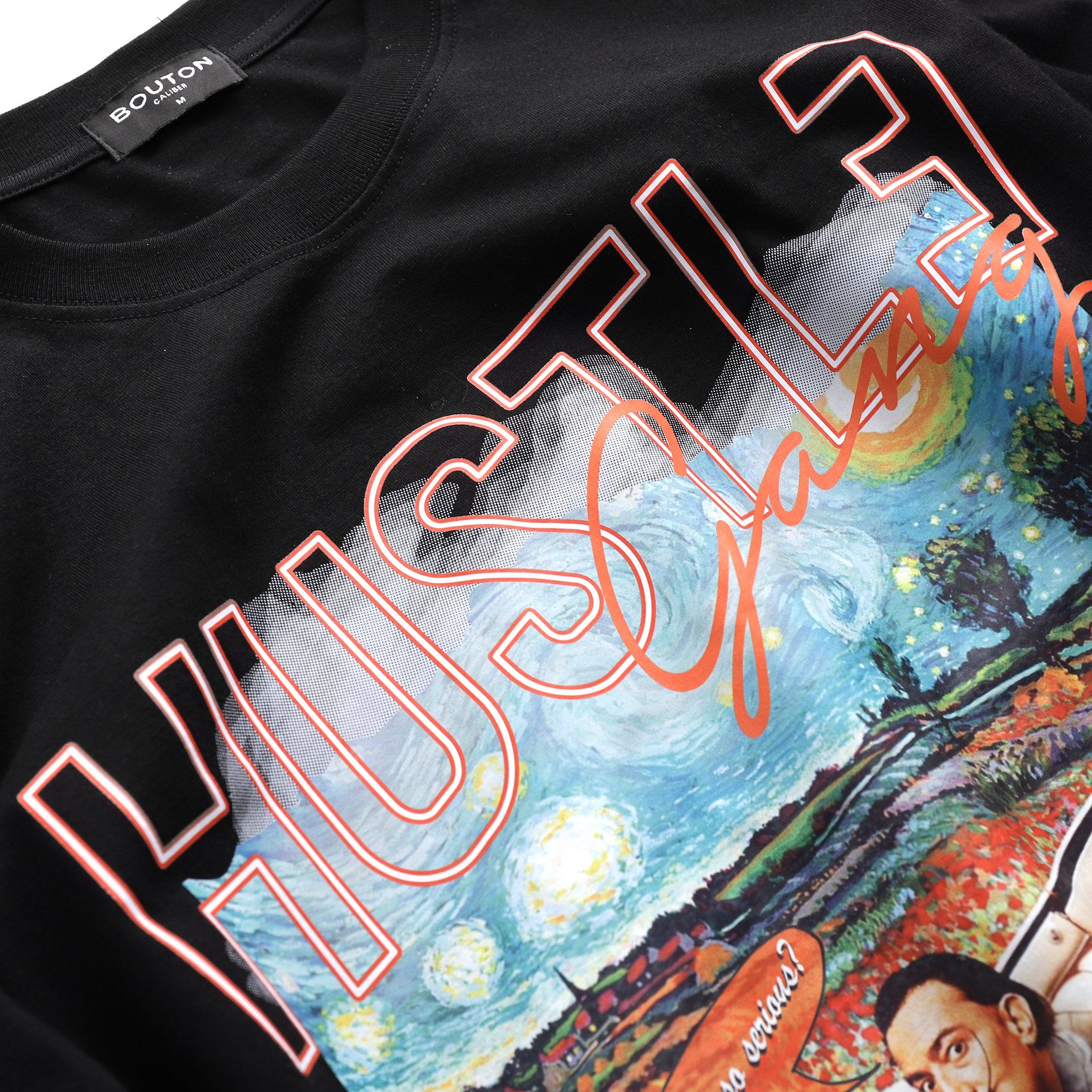 Áo thun BOUTON HUSTLE Printed