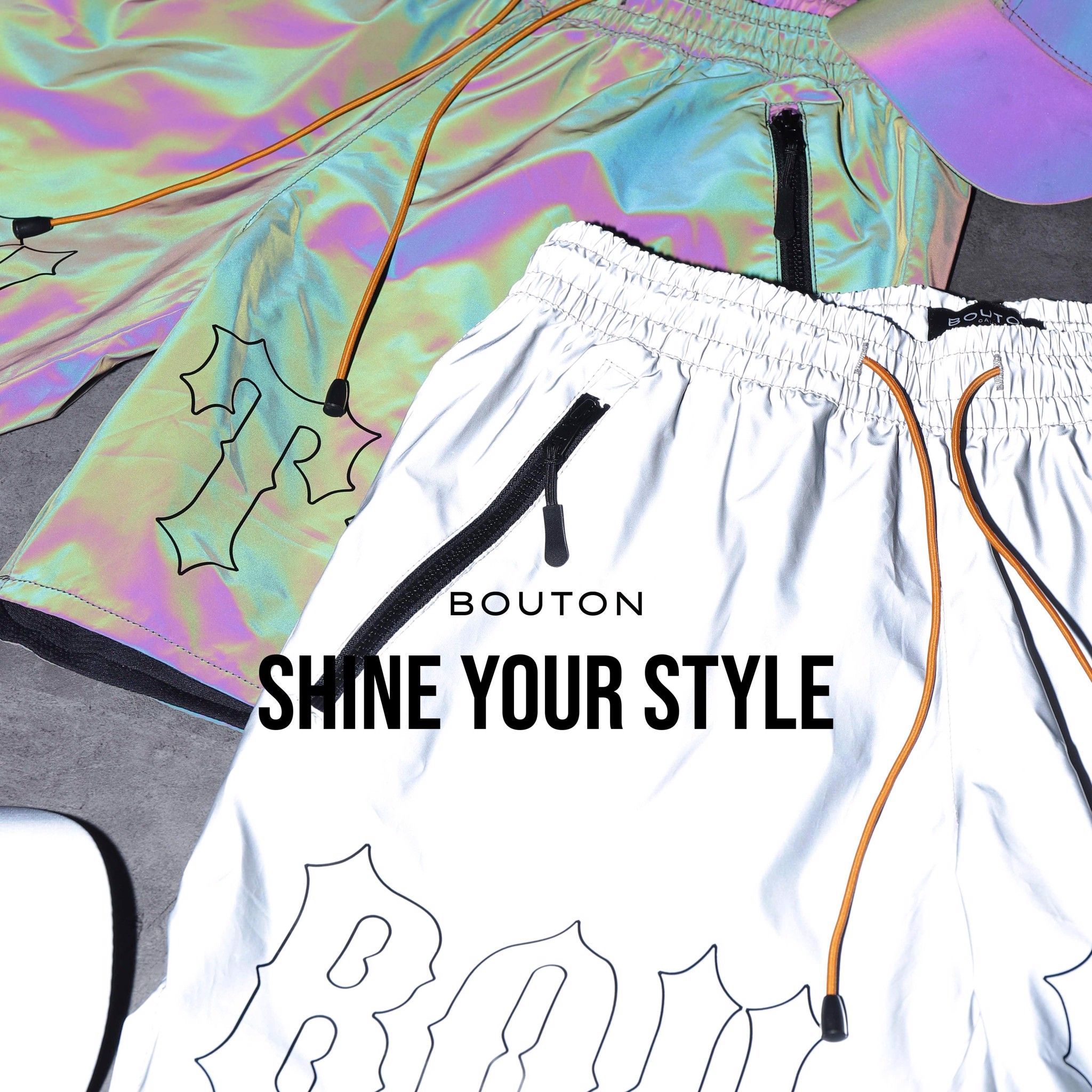 Quần short BOUTON reflective