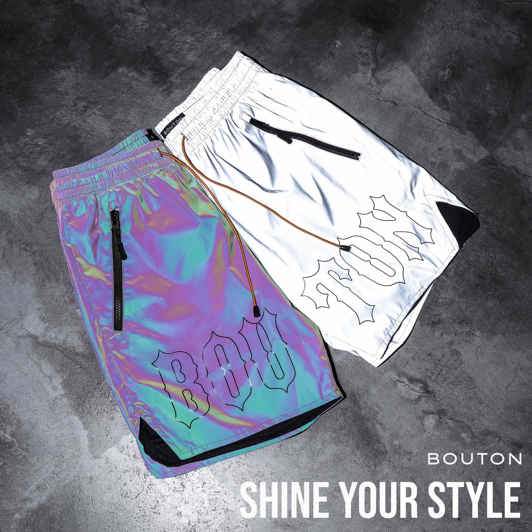 Quần short BOUTON reflective