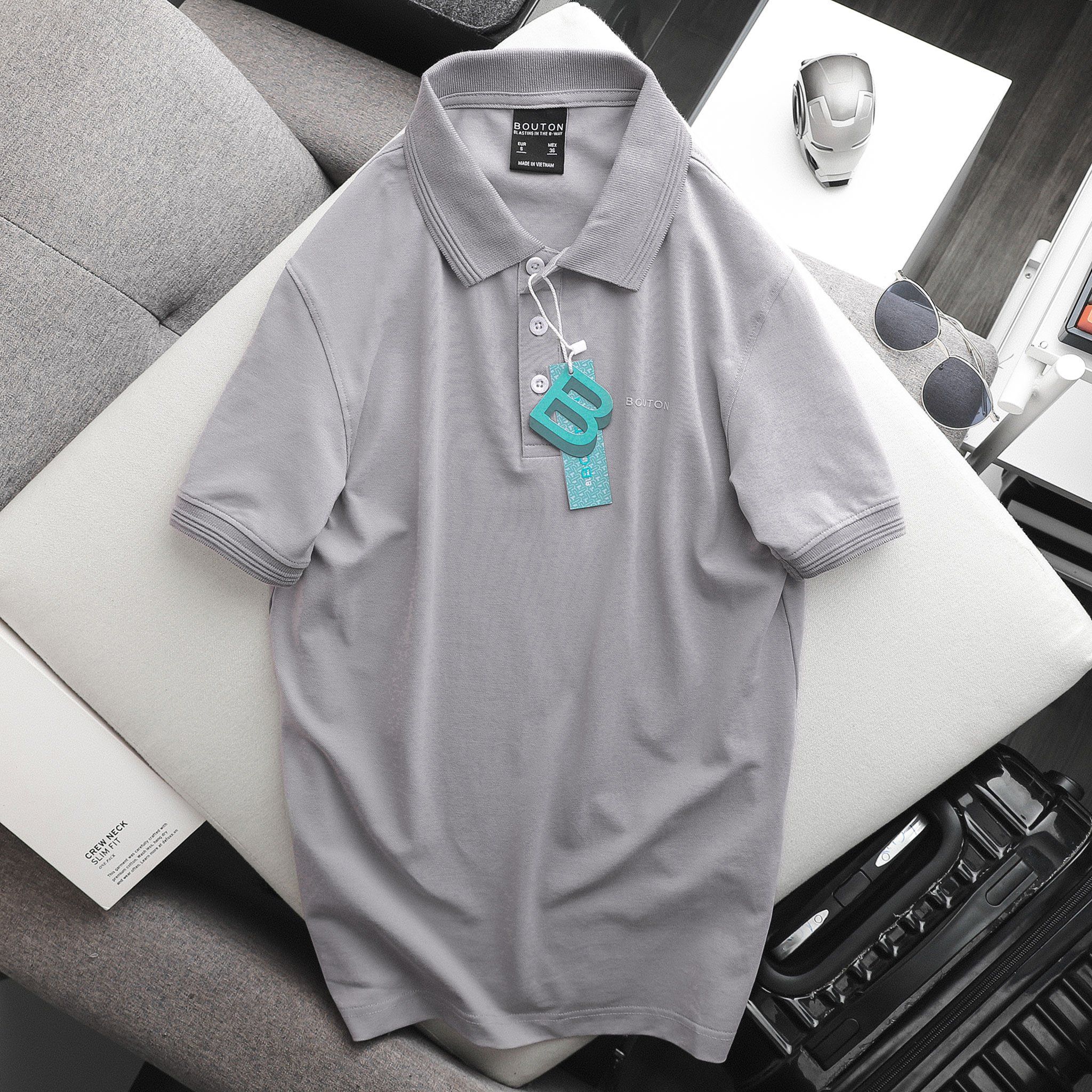 Áo polo BOUTON basic ss21