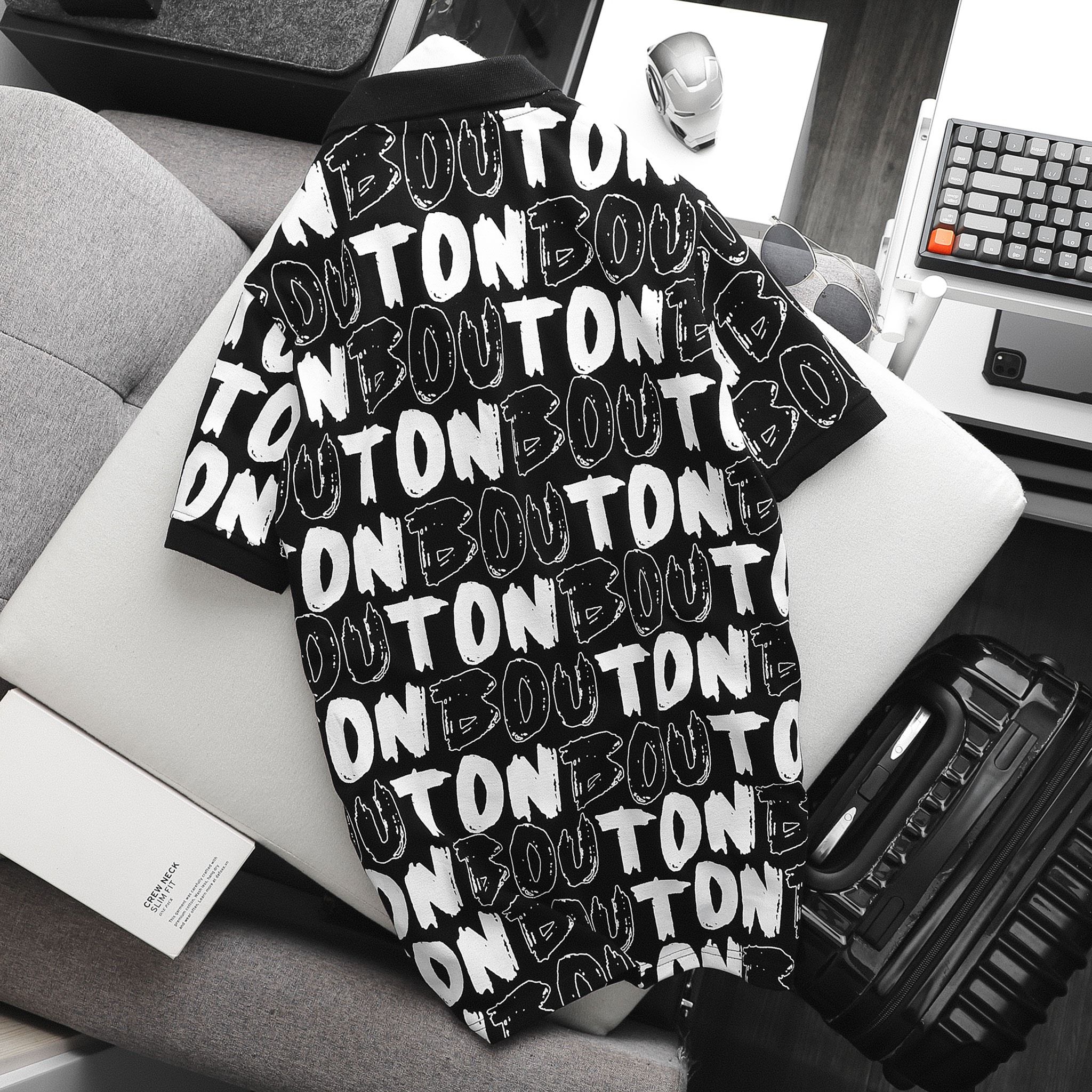 Áo polo BOUTON printed