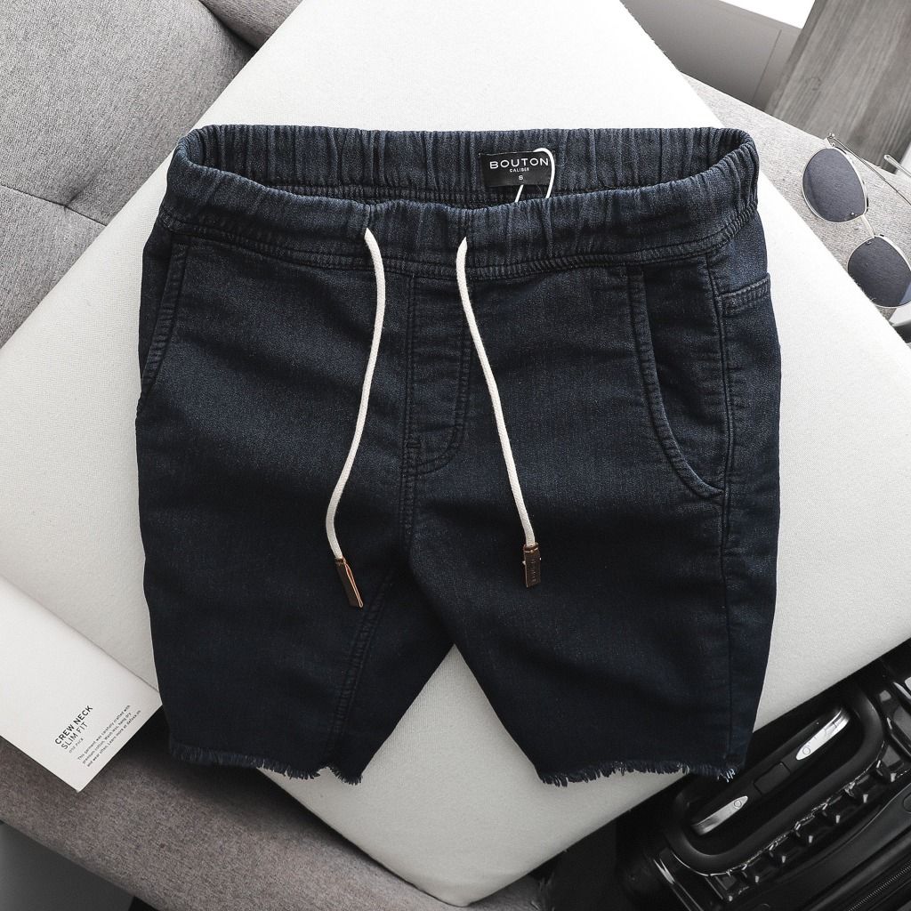 Quần short BOUTON soft denim ss21