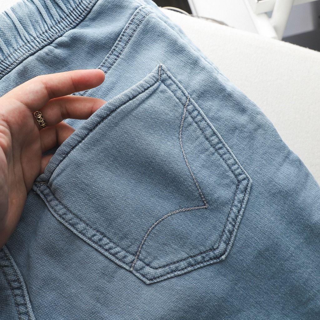 Quần short BOUTON soft denim ss21