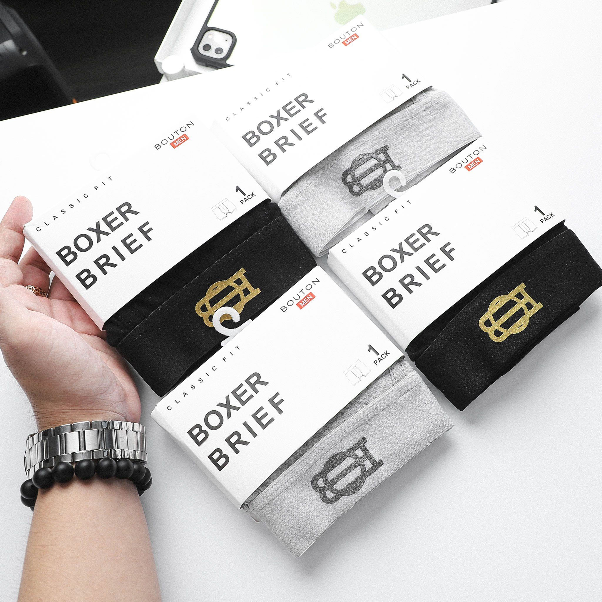 Quần Boxer BOUTON w Logo