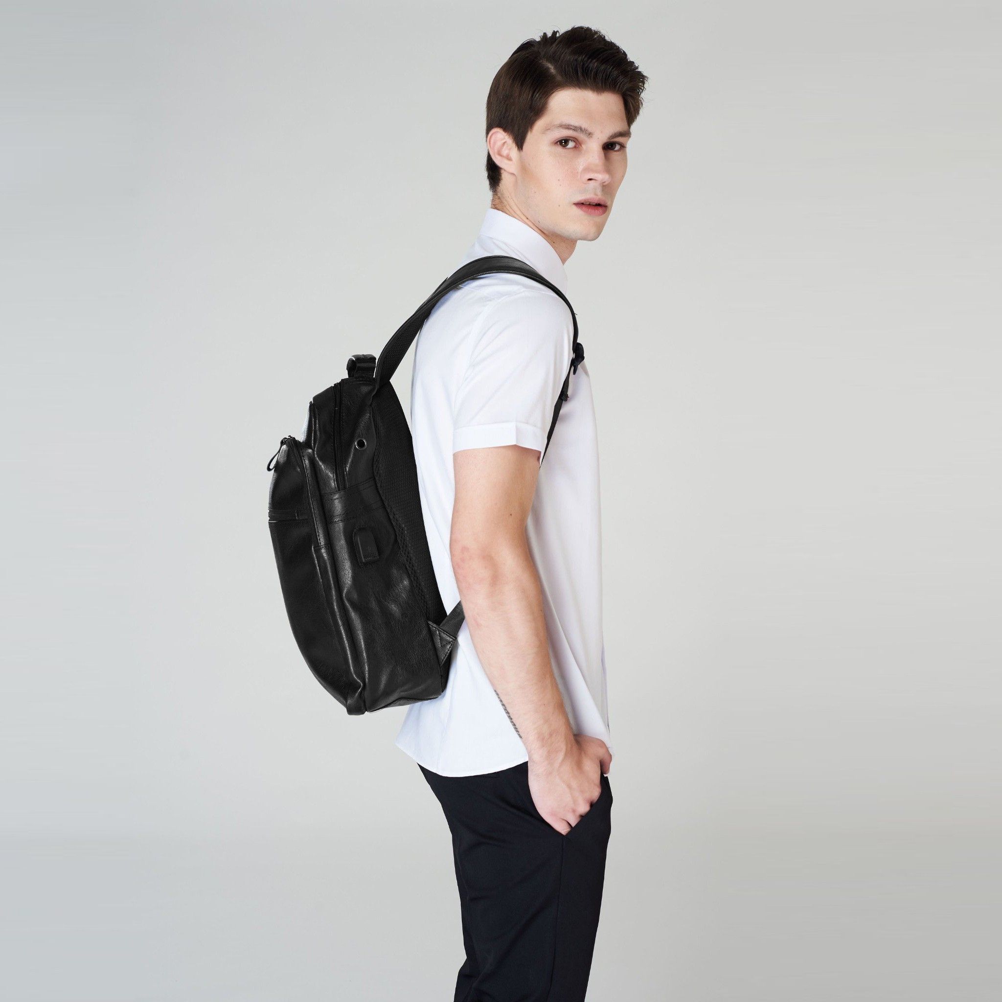 Balo da ICON DENIM black
