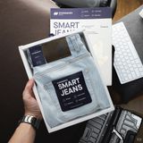 Quần Smart Jeans ICONDENIM Light Blue Smart Fit