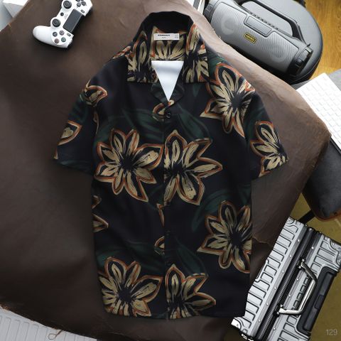 Áo Sơ Mi Nam Cuban Floral Brush ICONDENIM