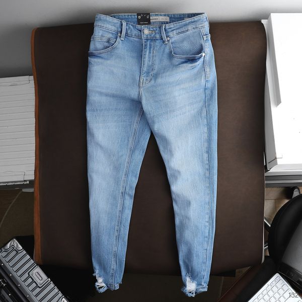 Quần Jean Nam ICONDENIM Skinny Blue Wash Ripped