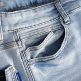 Quần Jean Nam Vẩy Sơn ICONDENIM Skinny Light Blue Wash