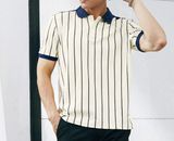 Áo Polo ICONDENIM Vertical N Stripes Pattern