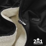 Áo Khoác Reversible Down Puffer 2in1 ICONDENIM