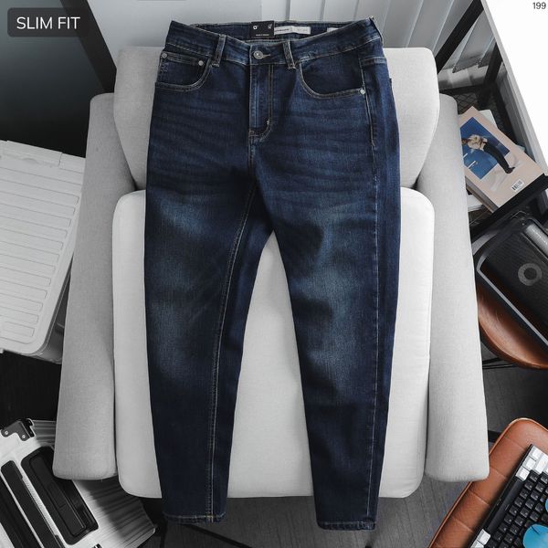 Quần Jean Nam ICONDENIM Blue Wash - Form Slim