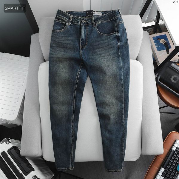 Quần Jean Nam ICONDENIM Blue Wash - Form Smart Fit