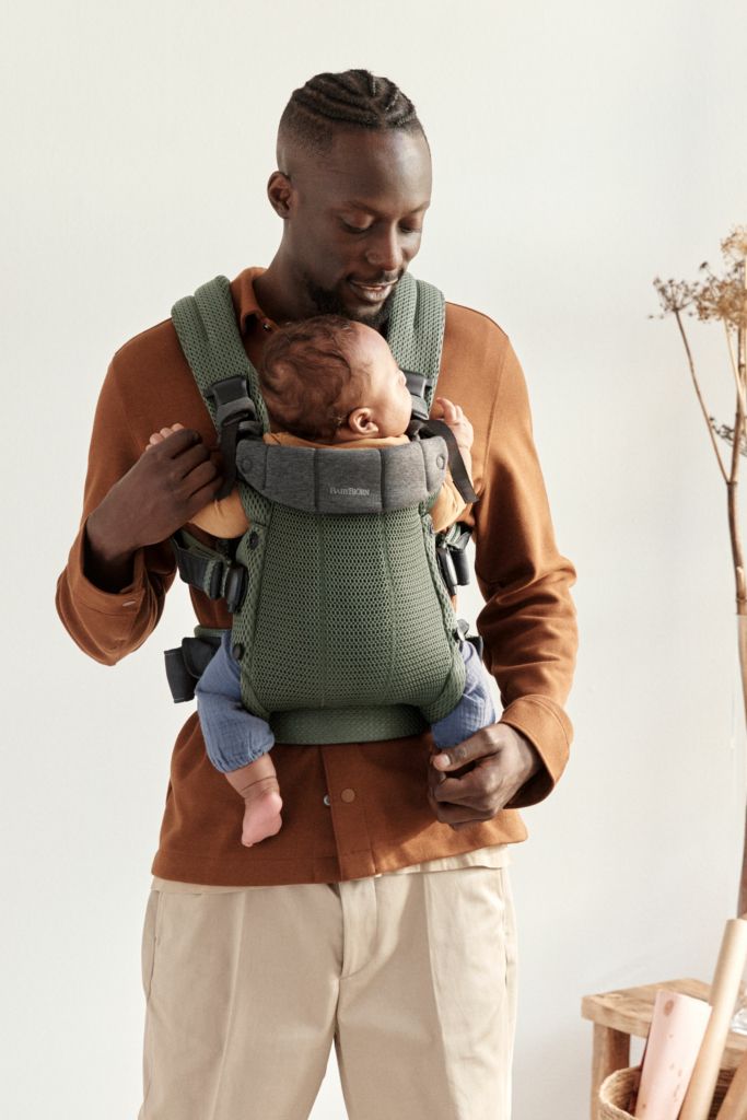 Địu Trẻ Em Baby Bjorn Baby Carrier Harmony - Màu Dark Green