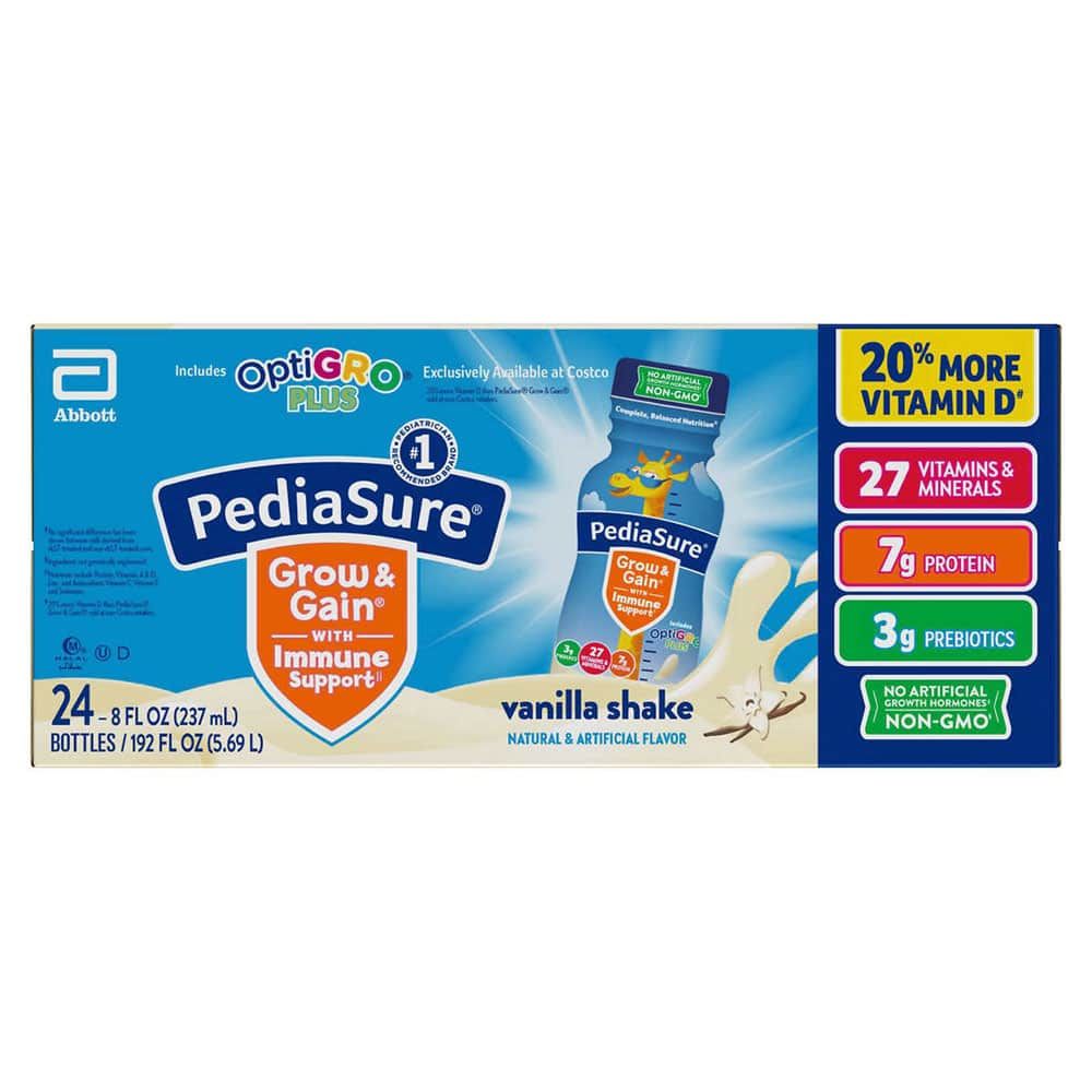 Sữa Nước Pediasure Grow & Gain Optigro Plus Hương Vani - 237ml