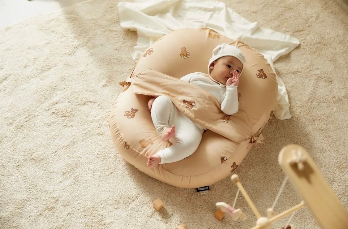 Gối Chống Trào Ngược 4 Mùa Dono&Dono – Họa Tiết Gấu Teddy Bear