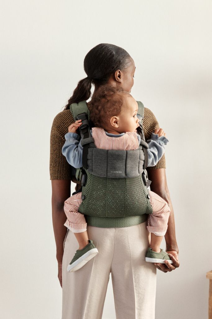 Địu Trẻ Em Baby Bjorn Baby Carrier Harmony - Màu Dark Green