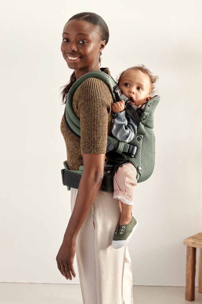 Địu Trẻ Em Baby Bjorn Baby Carrier Harmony - Màu Dark Green