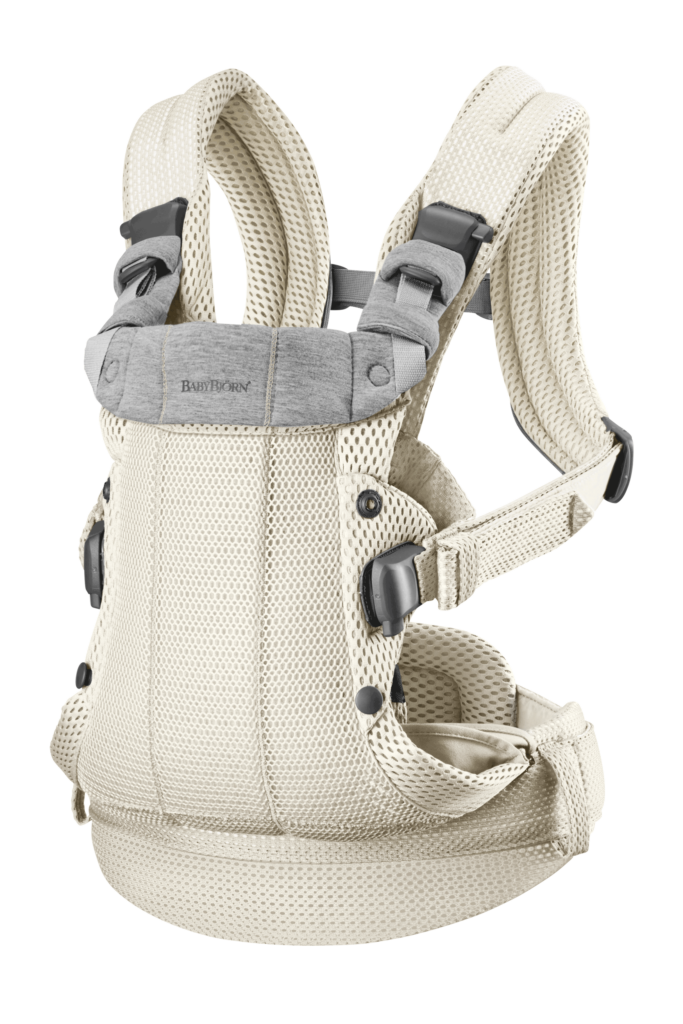 Địu Trẻ Em Baby Bjorn Baby Carrier Harmony - Màu Kem