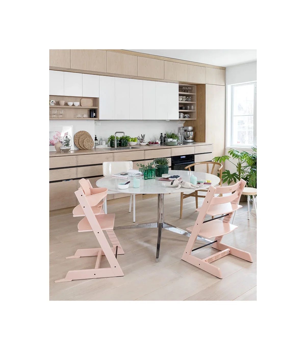 GHẾ ĂN DẶM STOKKE TRIPP TRAPP - SERENE PINK