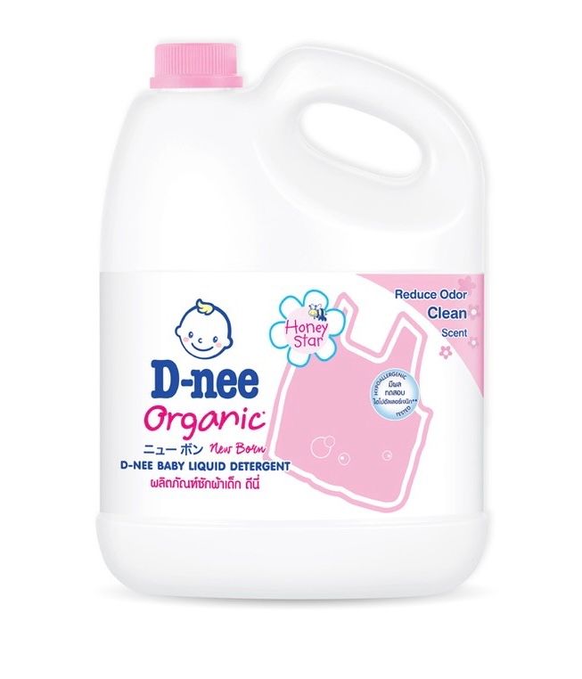 Nước Giặt Quần Áo Em Bé Dnee Hồng - Honey Star 3L