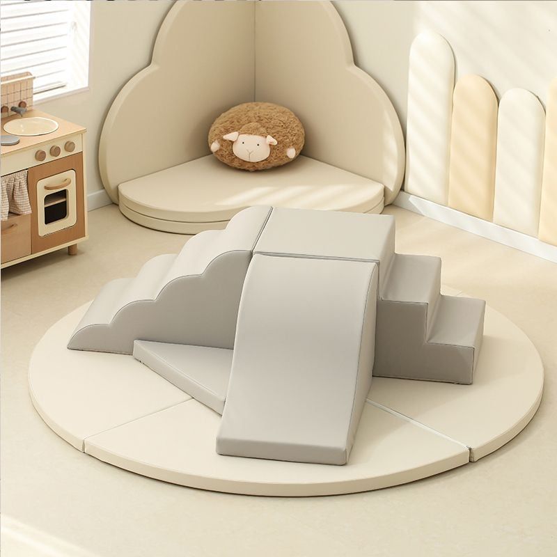 Bộ 4 Khối Xốp Vận Động Leo Trèo Cho Bé Mới Tập Đi LouLou By Vinaquick