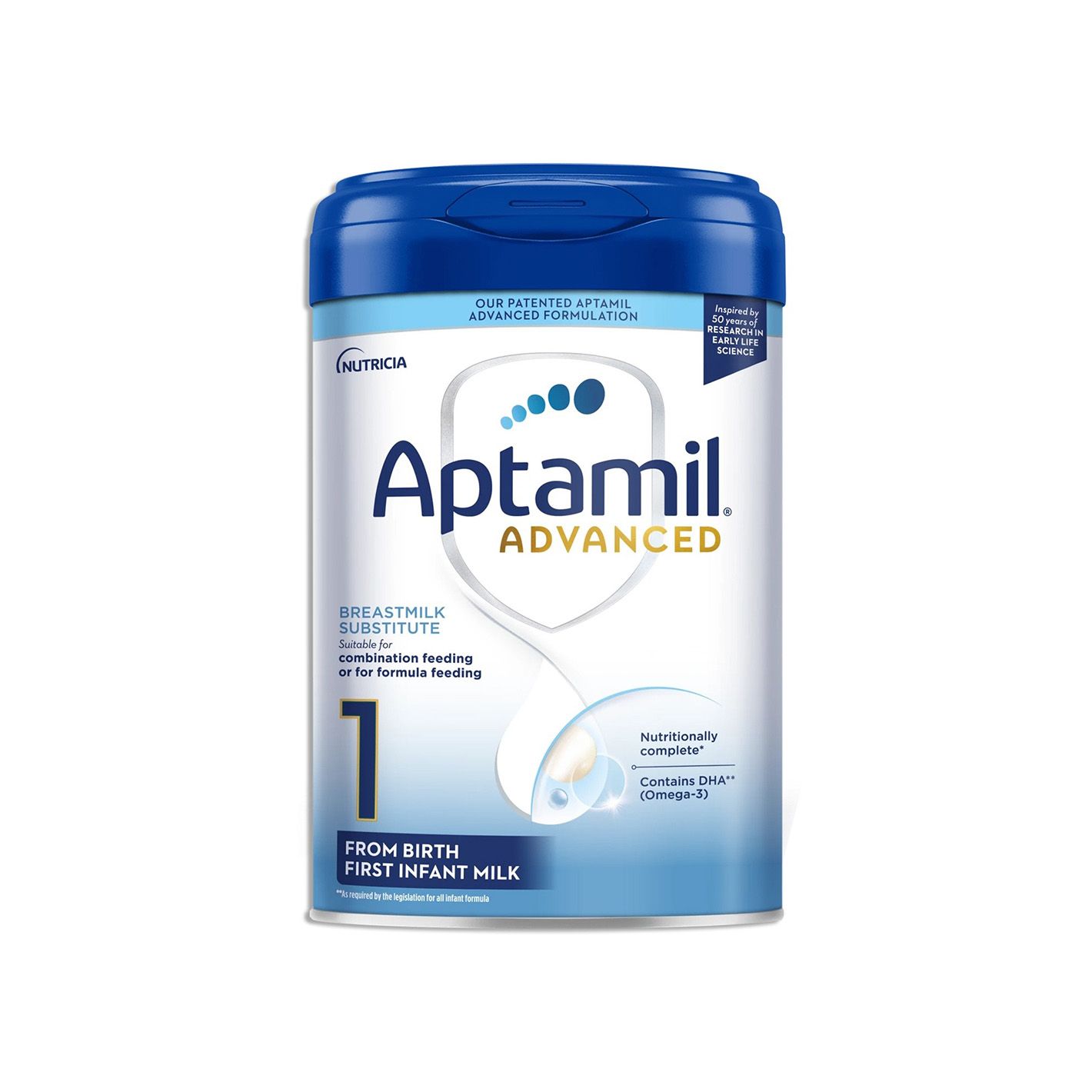 Sữa Aptamil Advanced số 1 800g của Anh cho trẻ từ 0-6 tháng - CT