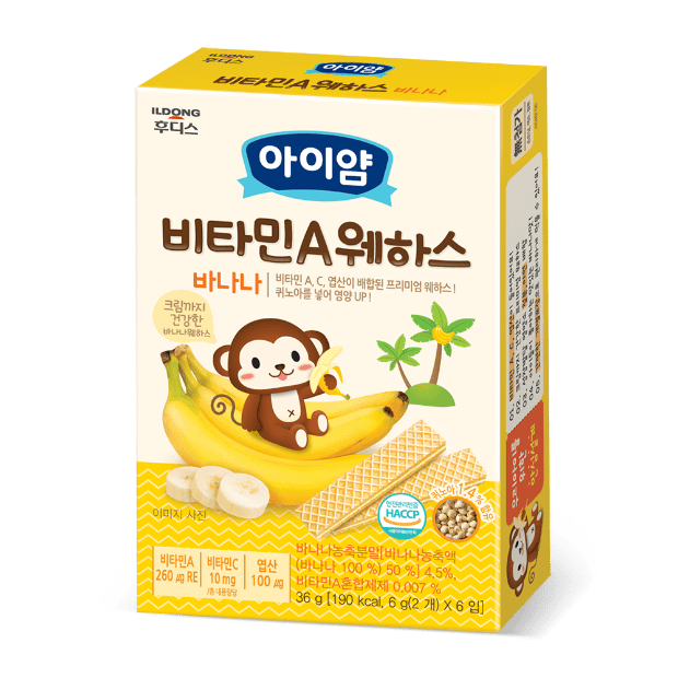 Bánh Xốp Ăn Dặm ILDONG AYIYUM DHA