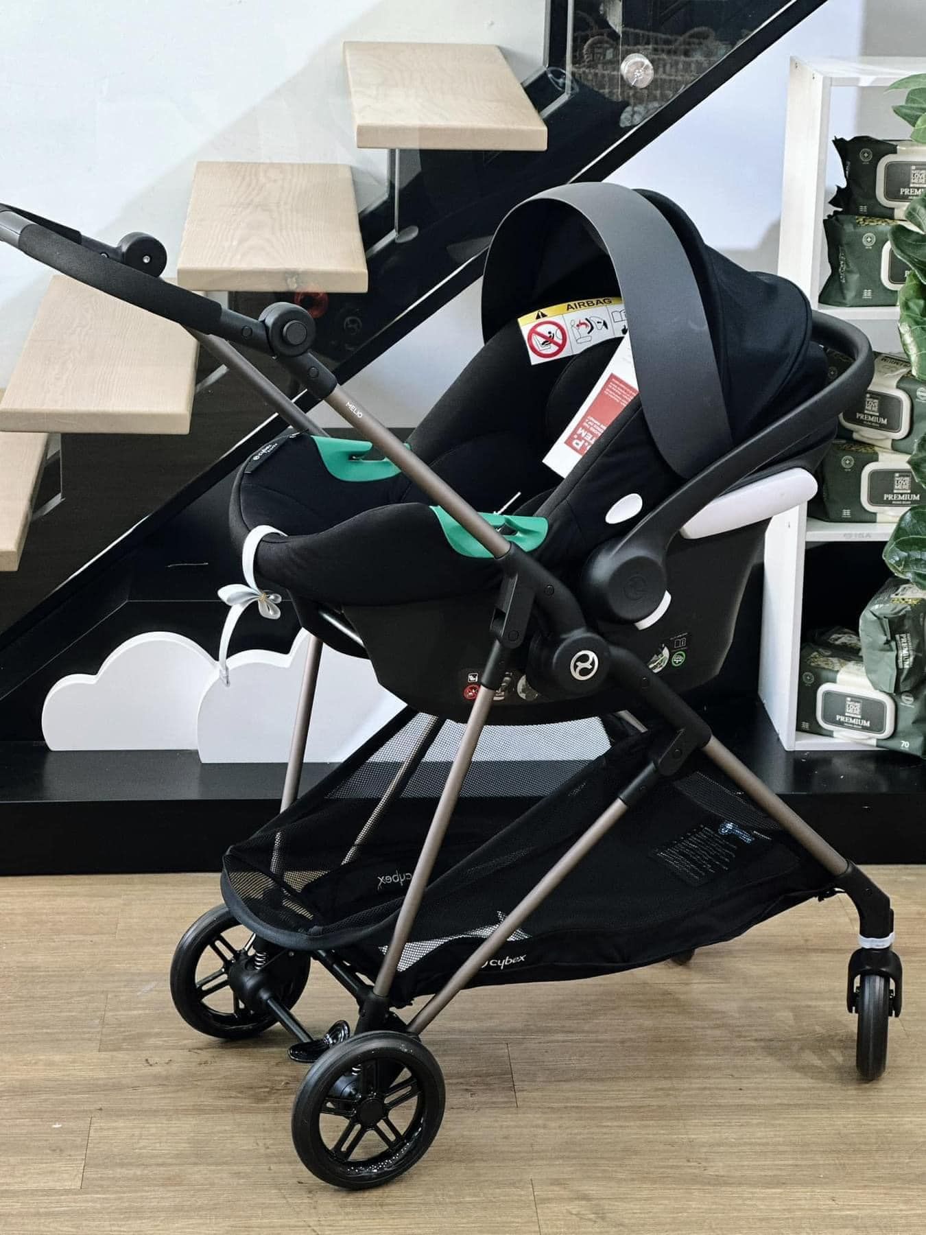 Ghế Ngồi Ô Tô Cybex Aton B2 I-Size - Volcano Black