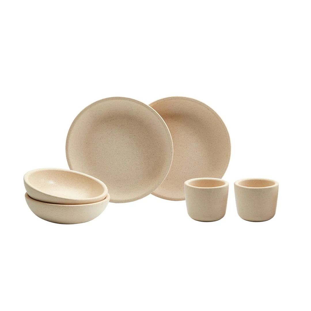 Đồ Chơi Gỗ PlanToys Bộ Bàn Ăn Tableware Cho Bé 2Y+