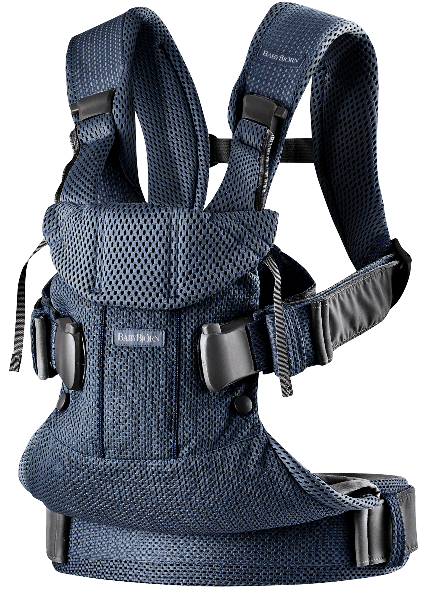 Địu Trẻ Em Baby Bjorn Baby Carrier One Air 3D Mesh - Màu Xanh Navy