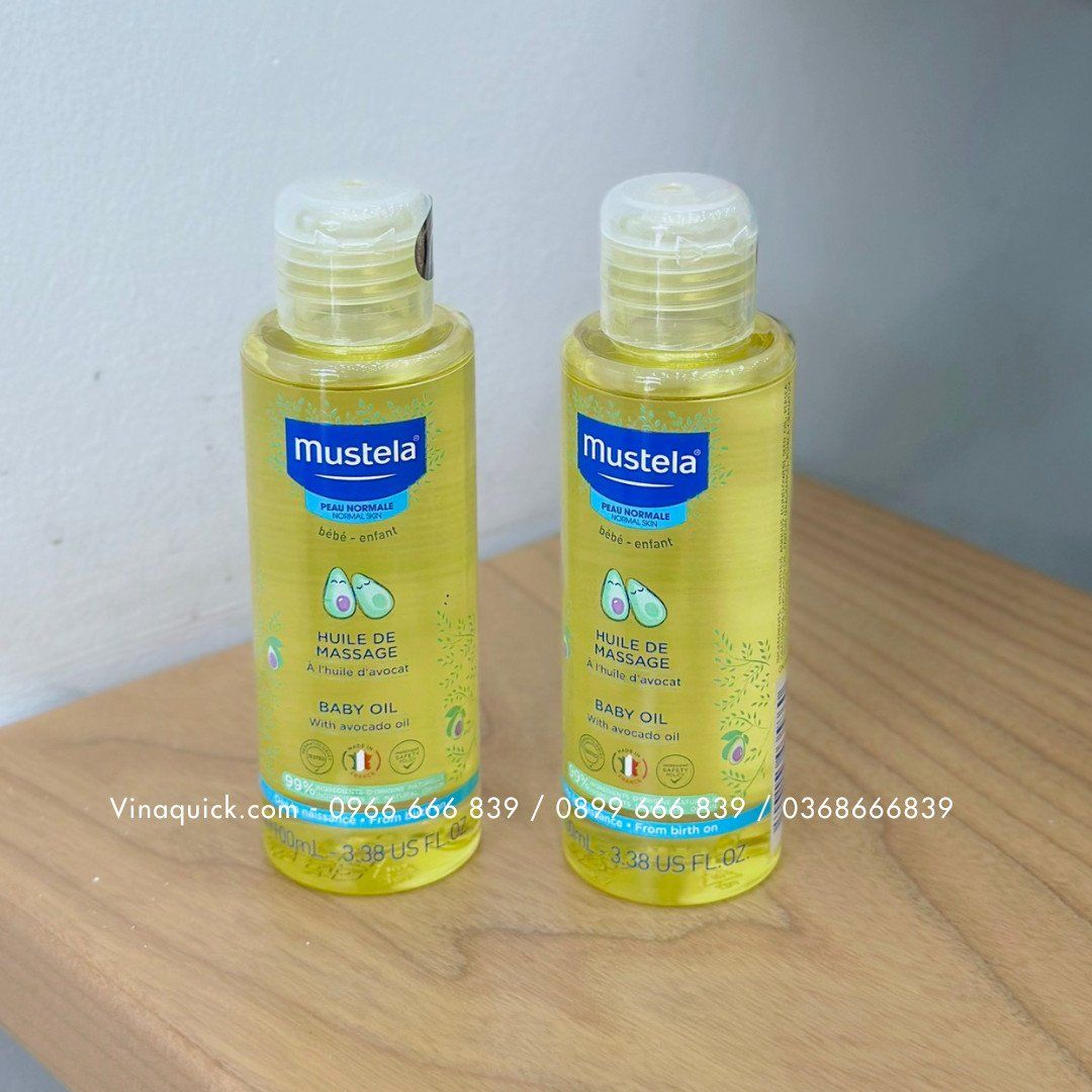 Dầu Massage Mustela Baby Oil 100ml