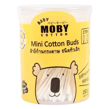 Bông tăm Moby cỡ nhỏ (150 cái)